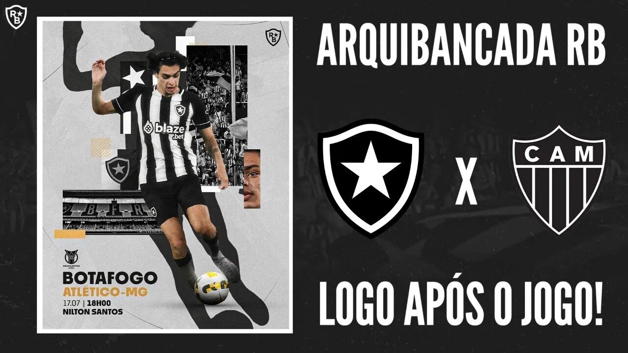 PÓS JOGO: BOTAFOGO 0 X 1 ATLÉTICO MG