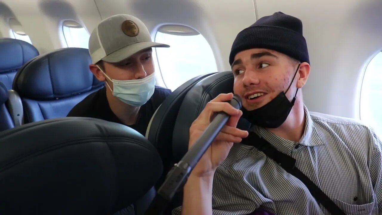 Interview on a Plane