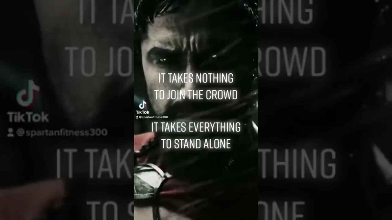 Join the crowd or stand alone