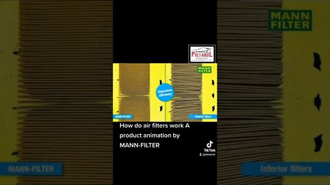 How do air filters work A product animation by #MANN-FILTER #piesarul