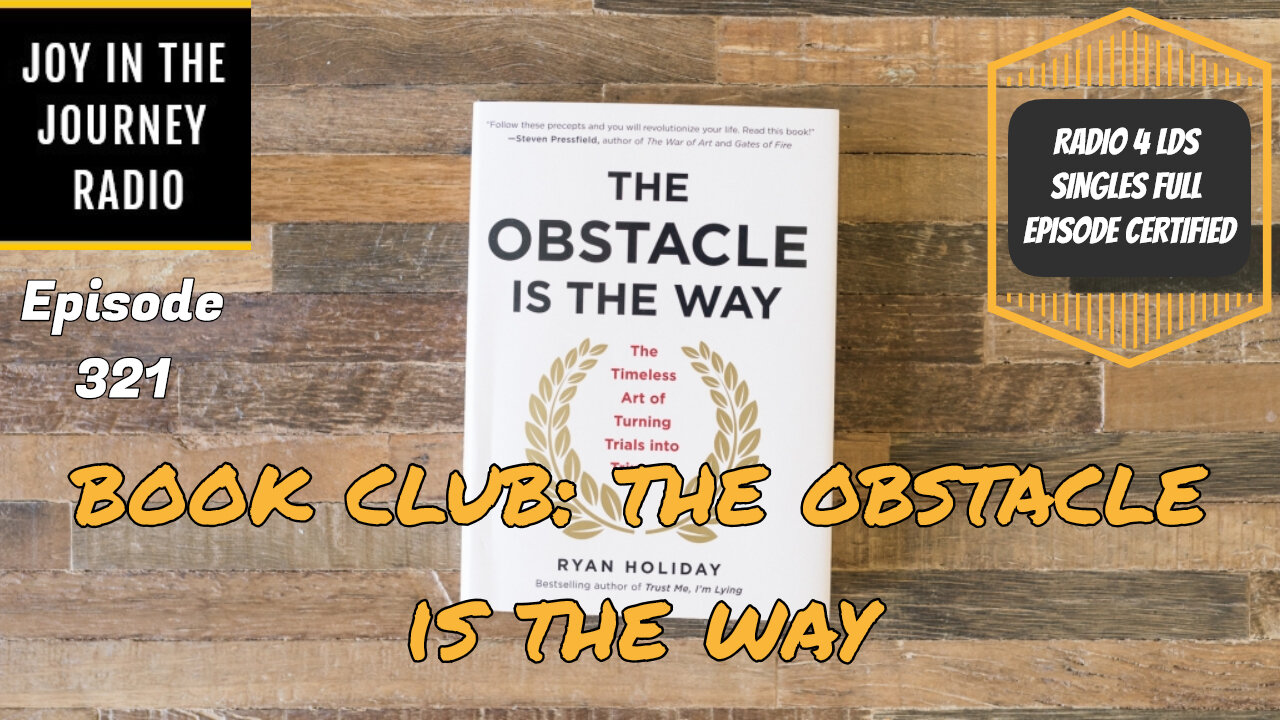 Book Club: The Obstacle Is The Way | JJRadio Ep 321