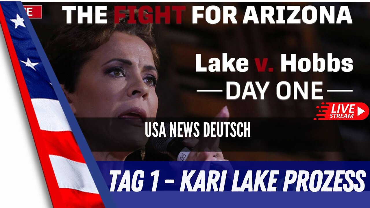 LIVE aus Arizona - Kari Lake klagt an.