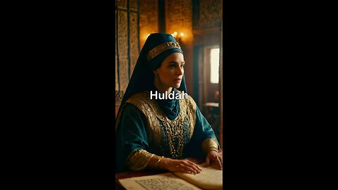 Huldah the female prophet from ancient Israel.