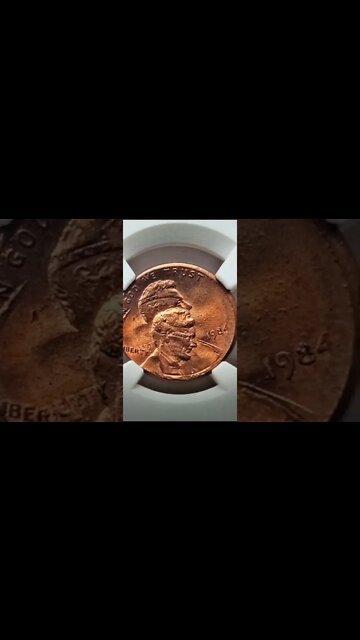 Rare Double Struck Penny! #shorts