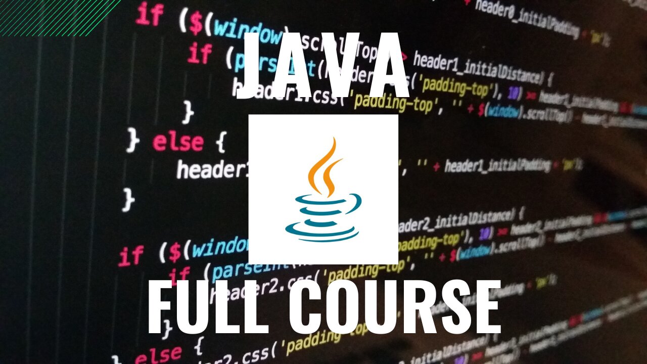 Java Full Course for free ☕