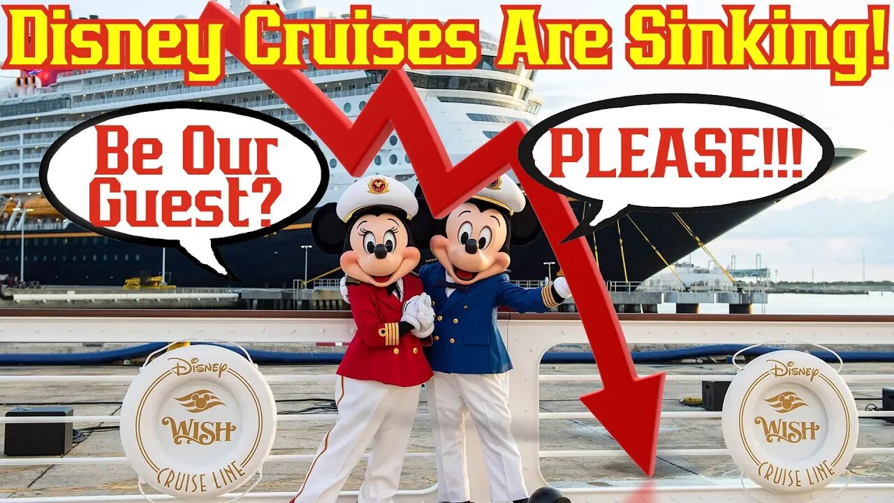 Disney Has ANOTHER Billion Dollar Disaster On It's Hands! Cruises SINK As Huge Losses Add Up