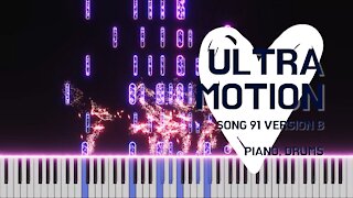 Ultra Motion (song91B, piano, drums, music)