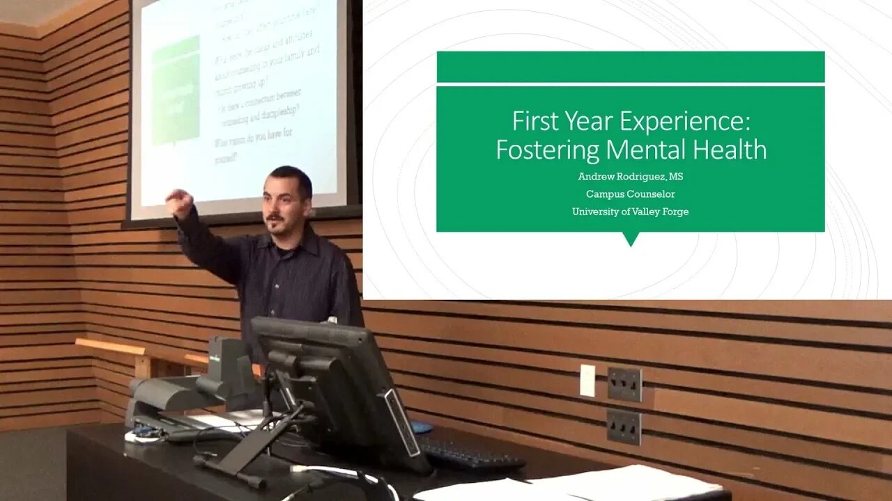 Fostering Mental Health - First Year College Students at UVF