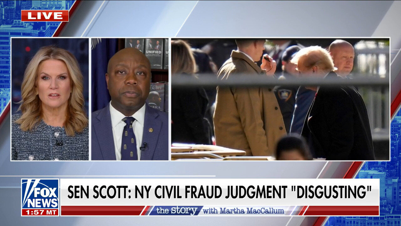 Sen. Tim Scott: 'It's So Disgusting To See This Two-Tiered Justice System Play Out'