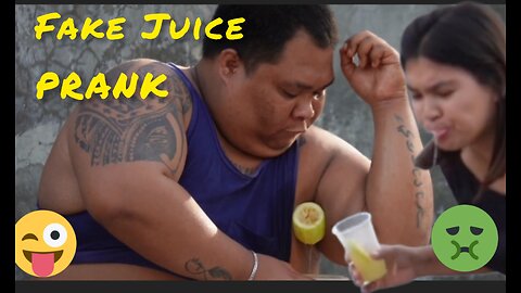 Fake Juice Prank