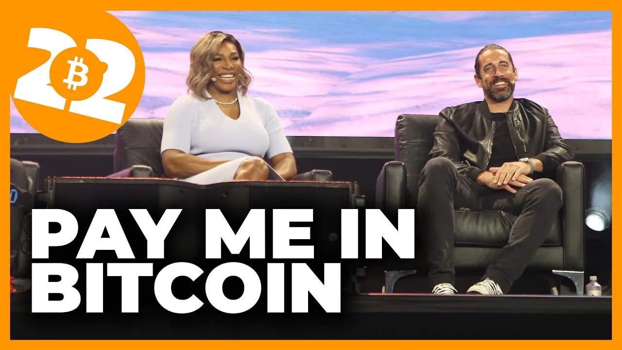 Pay Me In Bitcoin w/ Serena Williams, Aaron Rodgers & Odell Beckham Jr.