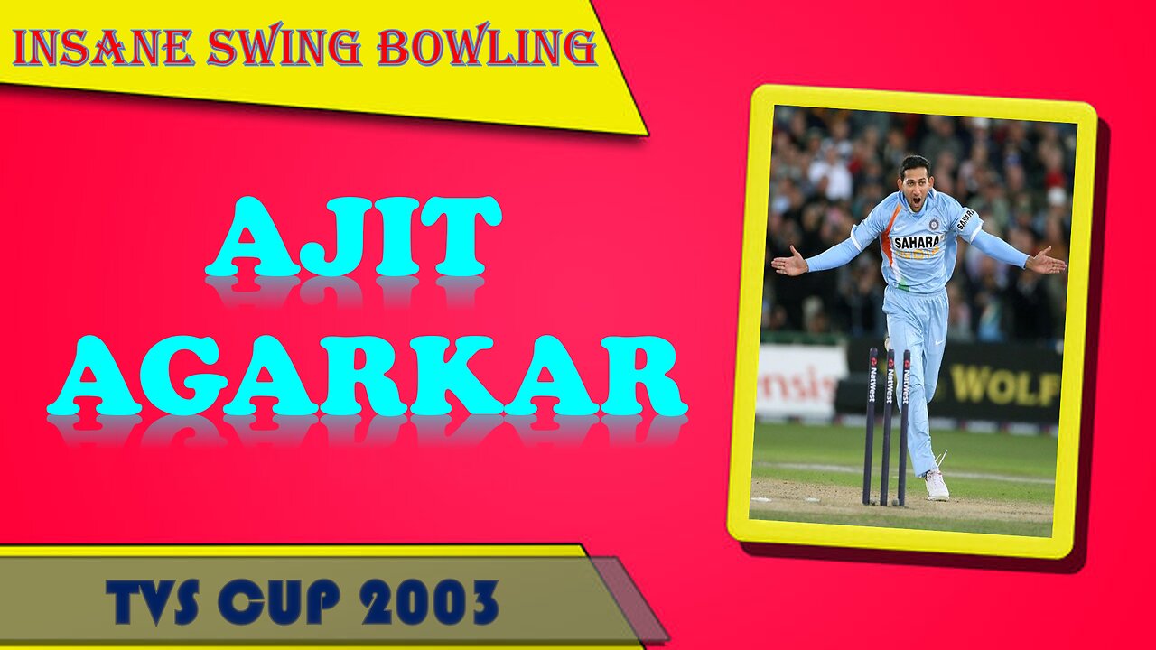 Ajit Agarkar Insane Swing Bowling Against New Zealand - #ajitagarkar