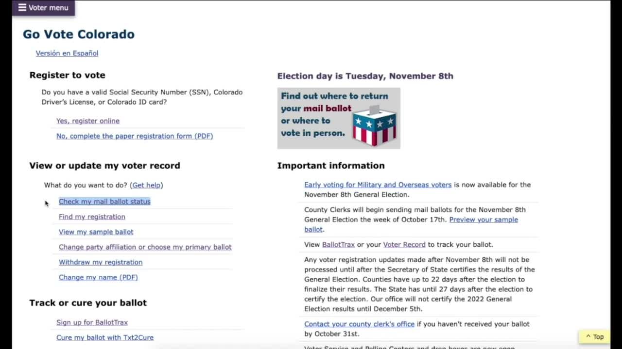 BallotTrax lets you check your ballot status