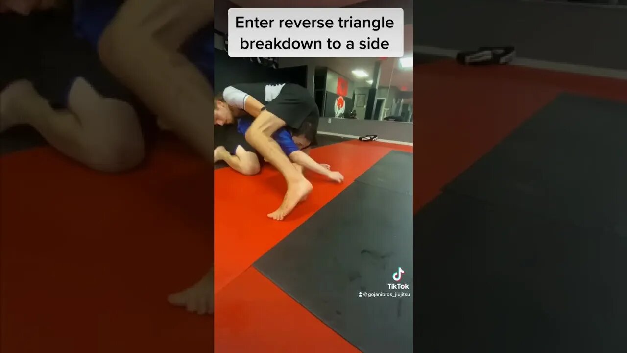 Reverse triangle choke #bjj #martialarts #mma