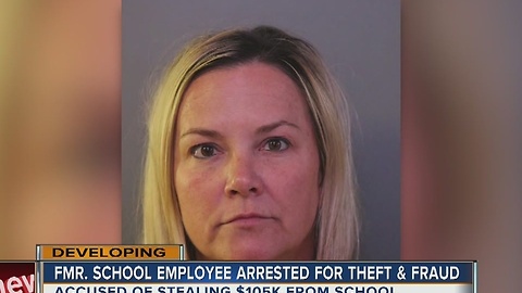 Fmr. school employee arrested for theft & fraud