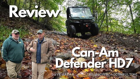 Dave & Kyle Review the Can-Am Defender HD7, @OffRoadConsulting