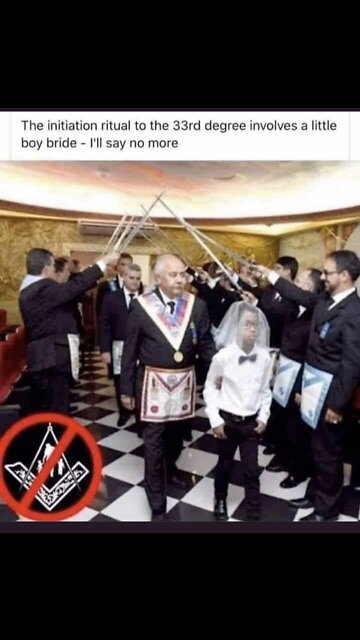 33rd LEVEL FREEMASON BOY MARRIAGE CEREMONY FOR SICK MOTHERFUCKERS.