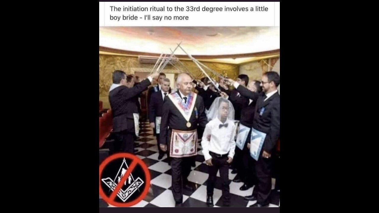 33rd LEVEL FREEMASON BOY MARRIAGE CEREMONY FOR SICK MOTHERFUCKERS.