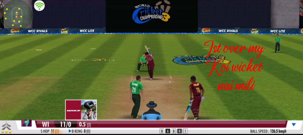 Blitz Tournament Match 11 Pakistan VS West indies wcc3 game play