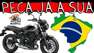 Moto NOVA no PEDAÇO: Nova Kawasaki Z650 RS Já pode ser ENCOMENDADA no BRASIL