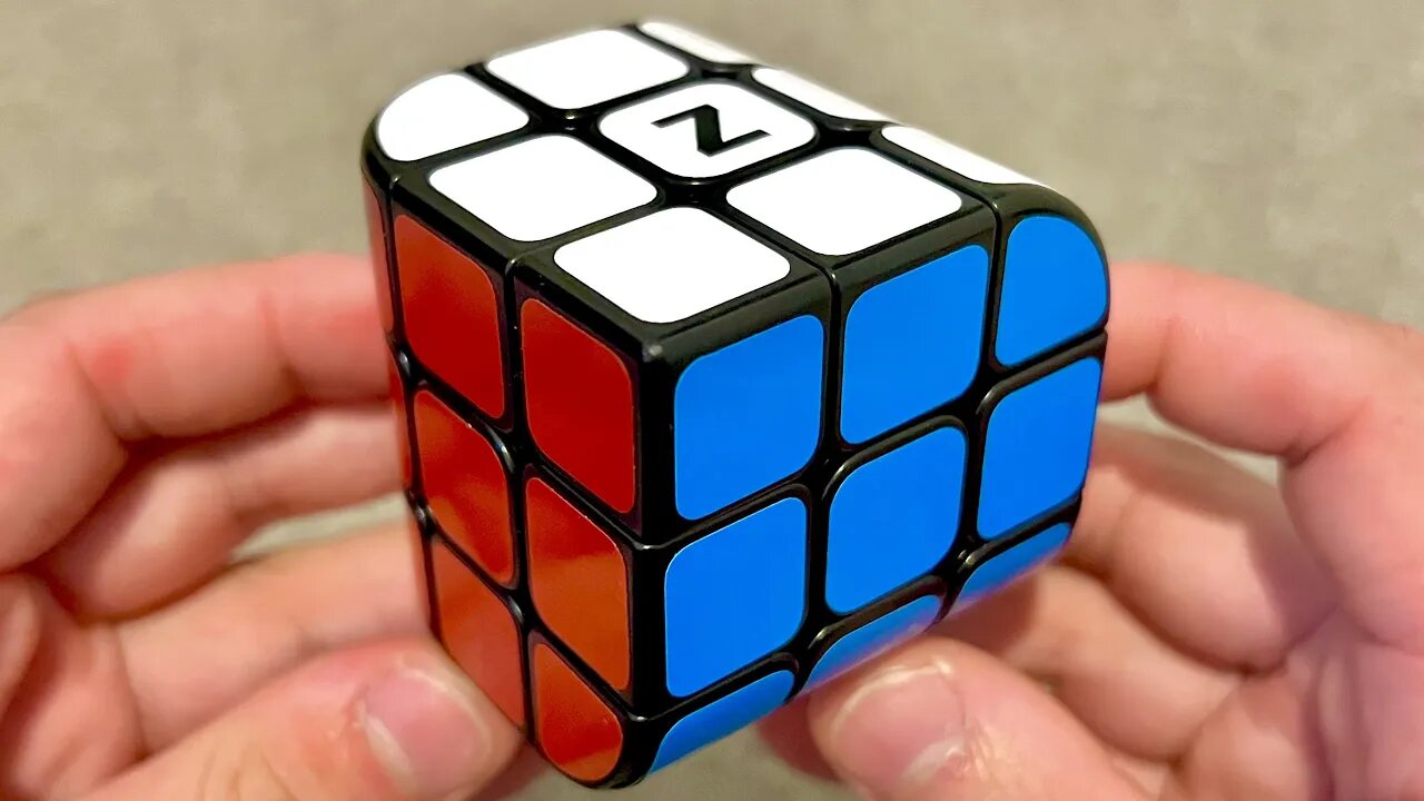 cube but with 3 sides…