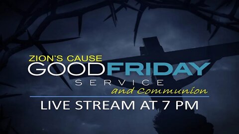 04/06/2020 - Good Friday Service Information