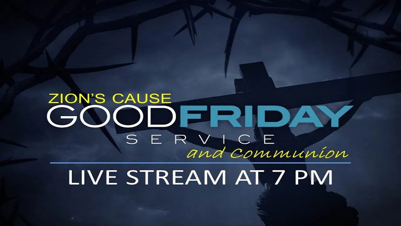 04/06/2020 - Good Friday Service Information
