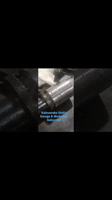 Round shiny metal getting a facelift - #shorts