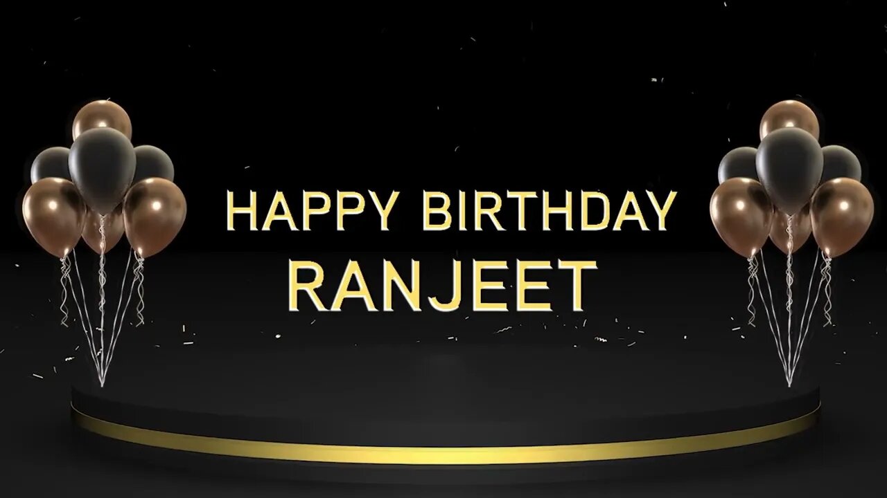 Wish you a very Happy Birthday Ranjeet