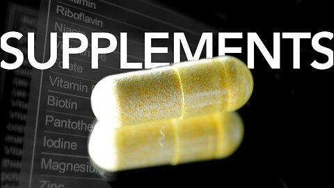 Why You Shouldn't RELY on Supplements