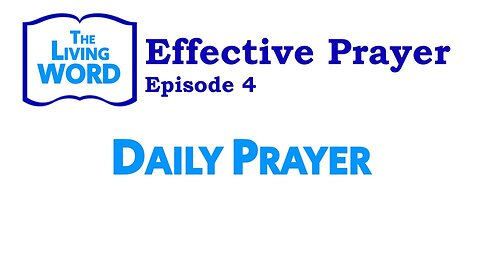 Daily Prayers: Our Father