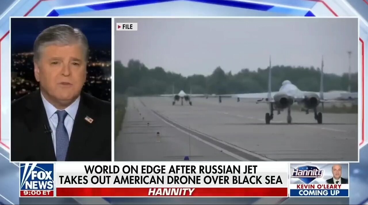 Hannity: What Will Biden Do About Russia's Reckless Aggression To U.S Aircraft?