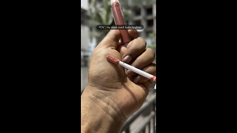 My most used nude lipgloss #elf #elfcosmetics