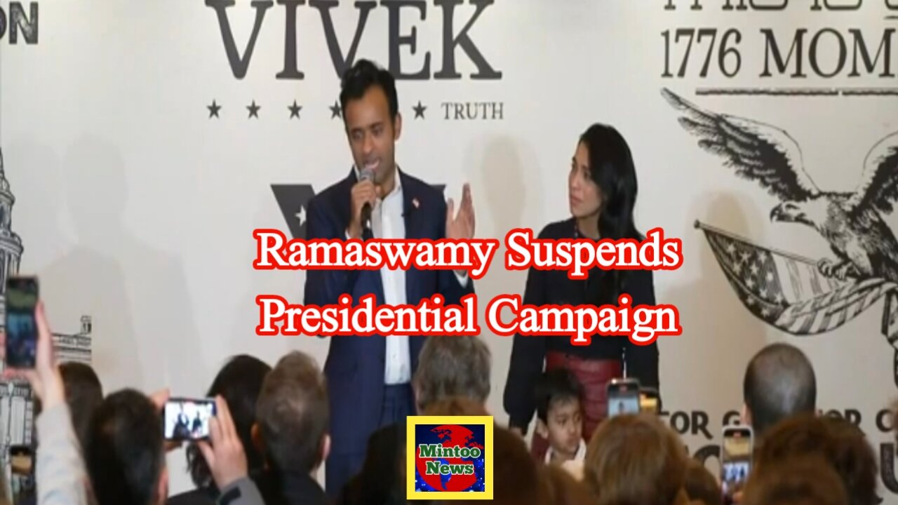 Ramaswamy suspends presidential campaign