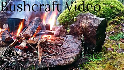 Bushcraft Video with Mollie: Wet Weather Fire