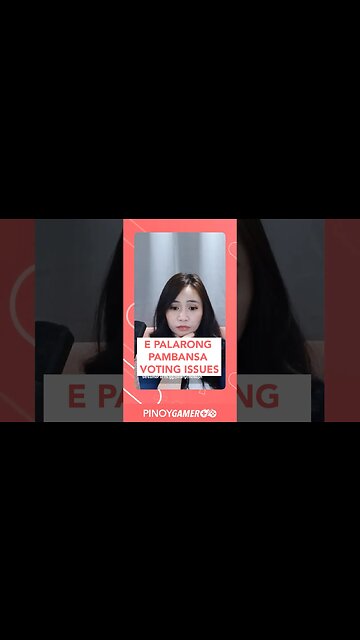 E Palarong Pambansa Voting Problem #palarongpambansa #pinoygamerph #podcastph #shorts #shortsph