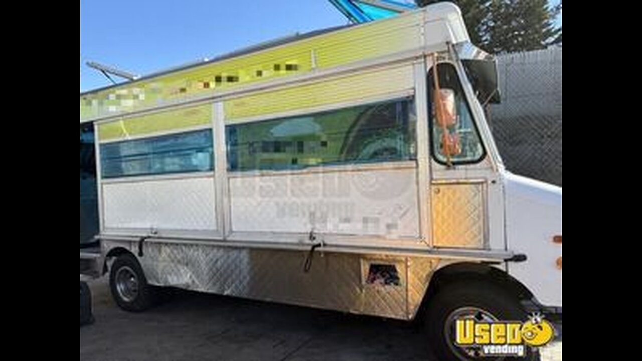 Ready to Customize - Chevrolet P30 All-Purpose Food Truck for Sale in California!