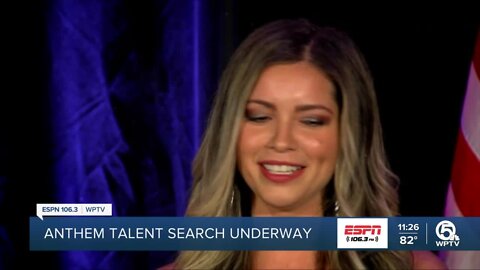 Search for RoofClaim.com Boca Raton Bowl anthem singer underway