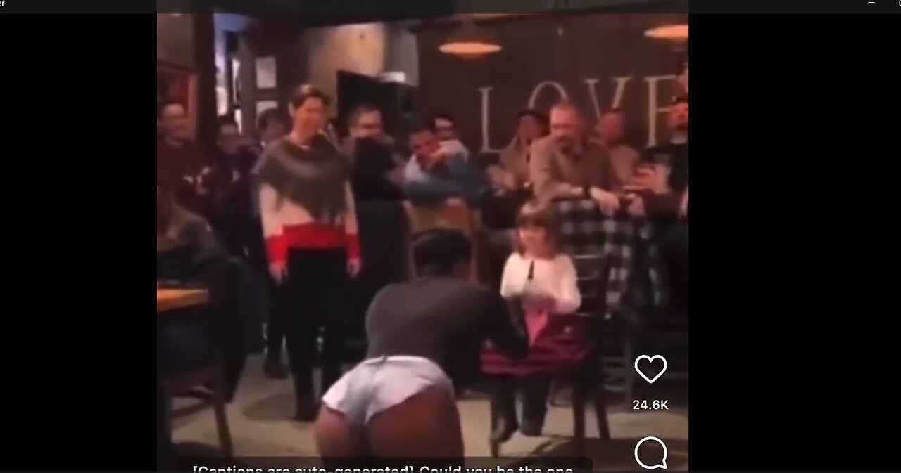 Dancing Transgender Frightens Young Girl When Singled Out for a One-on-One Dance by Mother