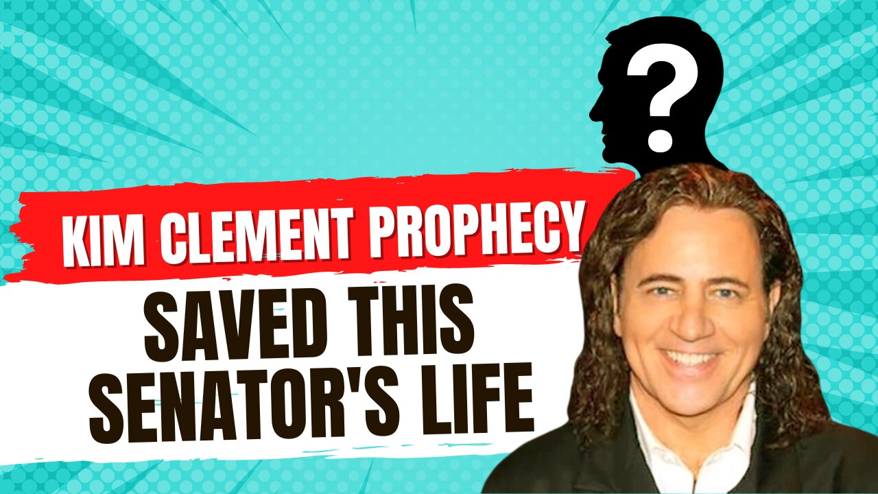 Kim Clement Prophecy saved this Senator's life! | Lance Wallnau