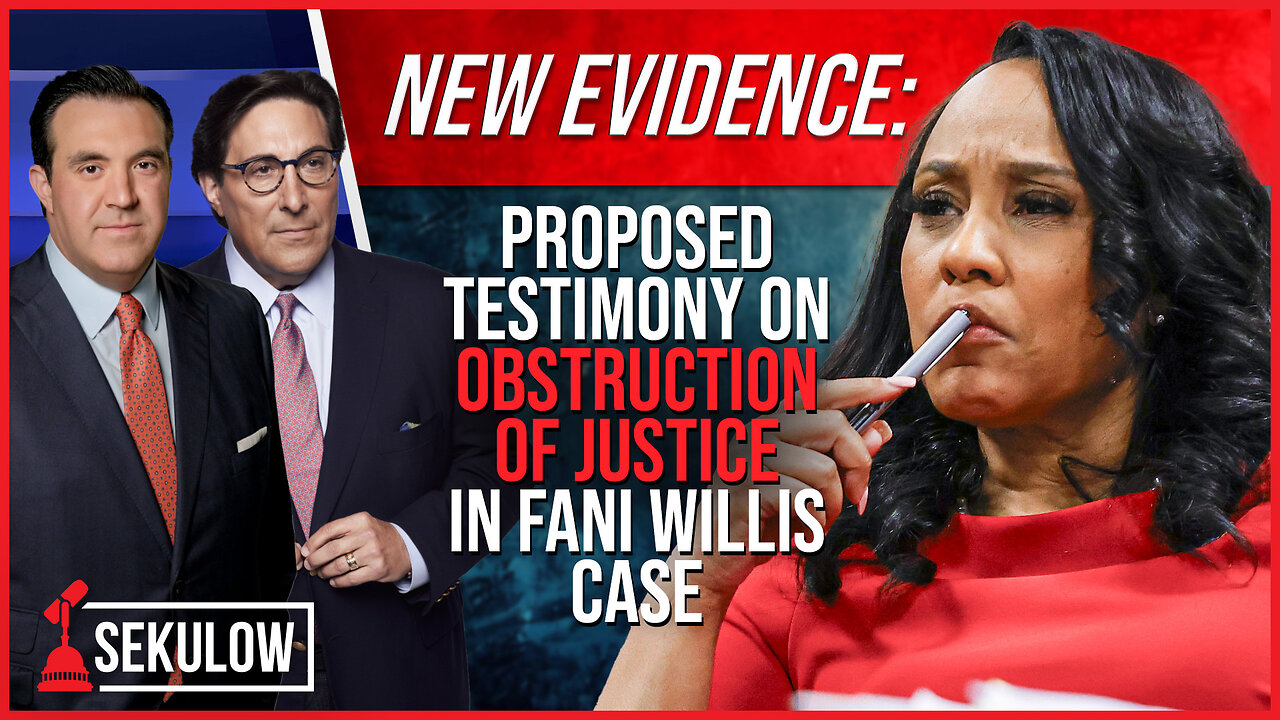 NEW EVIDENCE: Proposed Testimony on Obstruction of Justice in Fani Willis Case