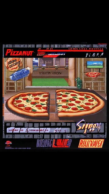 AI Pizza Hut video game screenshot for snes, 1992