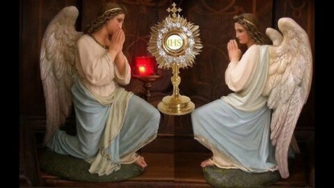 Jesus ist im allerheiligsten Altarsakrament viele Stunden und Tage allein