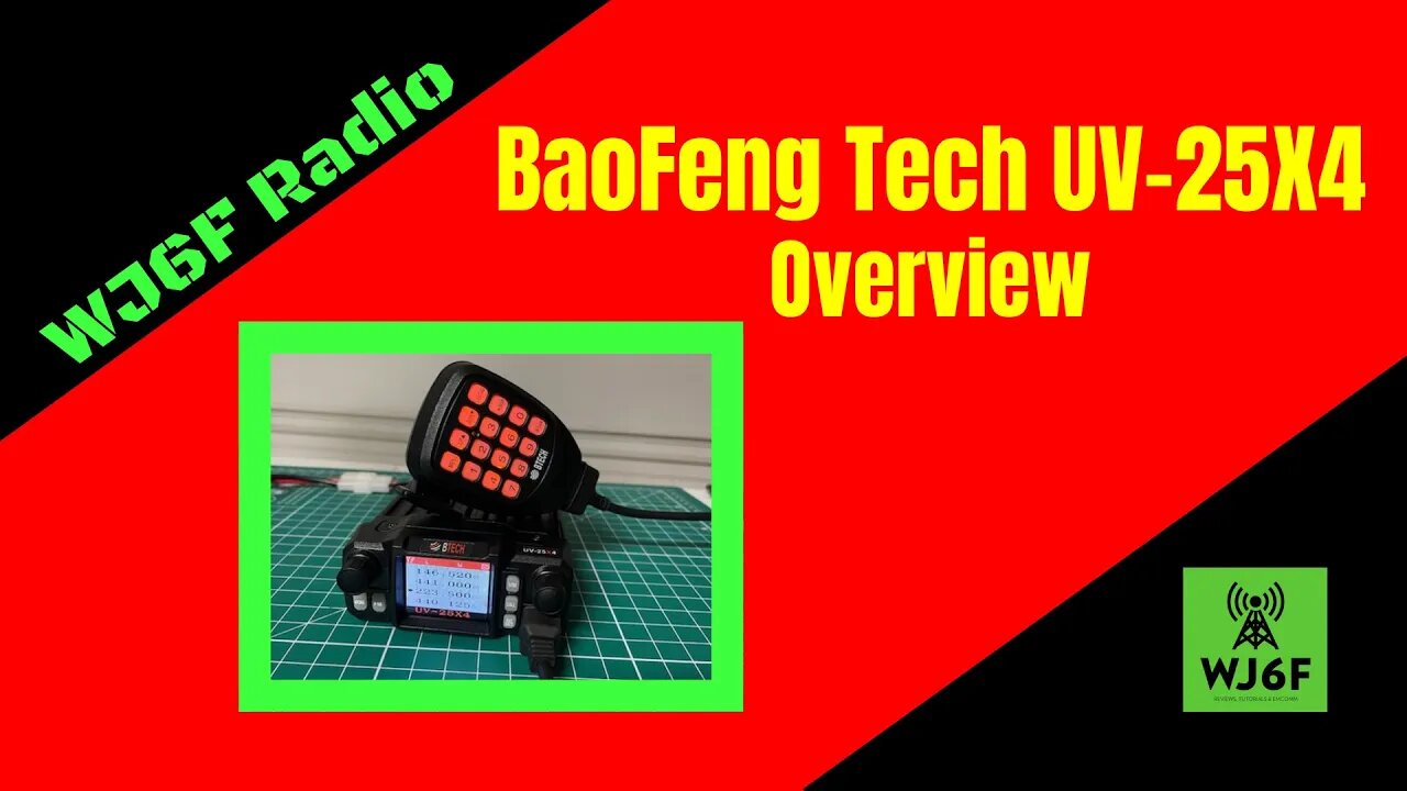 Baofeng Tech UV-25X4 Overview