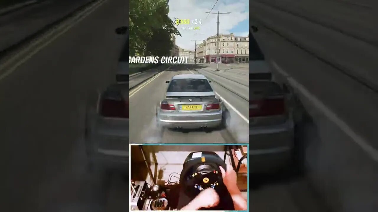 Smooth drift in my uncle's BMW E46 M3 #shorts
