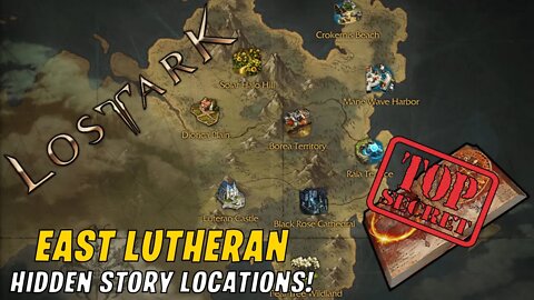 EAST LUTERRA HIDDEN STORY LOCATIONS! - LOST ARK - ADVENTURE TOME