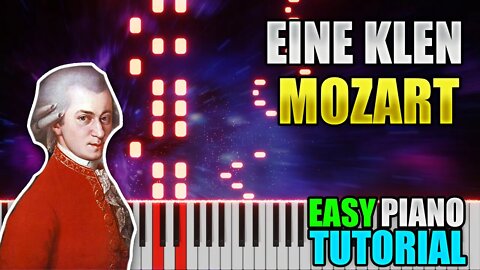 Eine Klen - Mozart | Easy Piano Tutorial