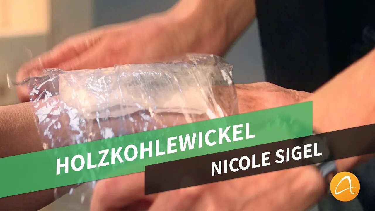 Holzkohlewickel # Natürlich pflegen und heilen # Nicole Sigel