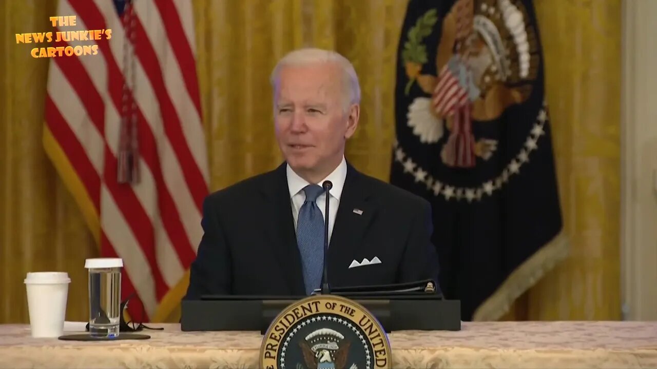 Hot Mic: Biden calls Fox News reporter a "stupid-son-of-a-bitch" after inflation question.