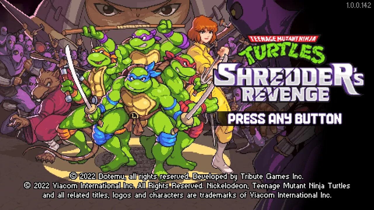 TMNT Shredder's Revenge - Leo Run - ALL COLLECTIBLES